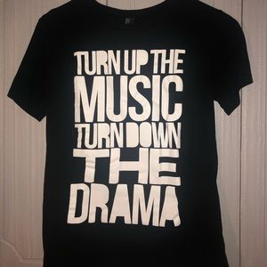 Forever 21 black graphic tee